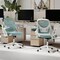 Adjustable Height Computer Desk Chair with S-Shaped Backrest and Lumbar Support for Study or Gaming